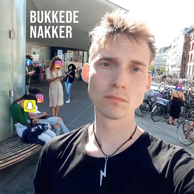 Bukkede nakker — digtsamling af Emil Salzer